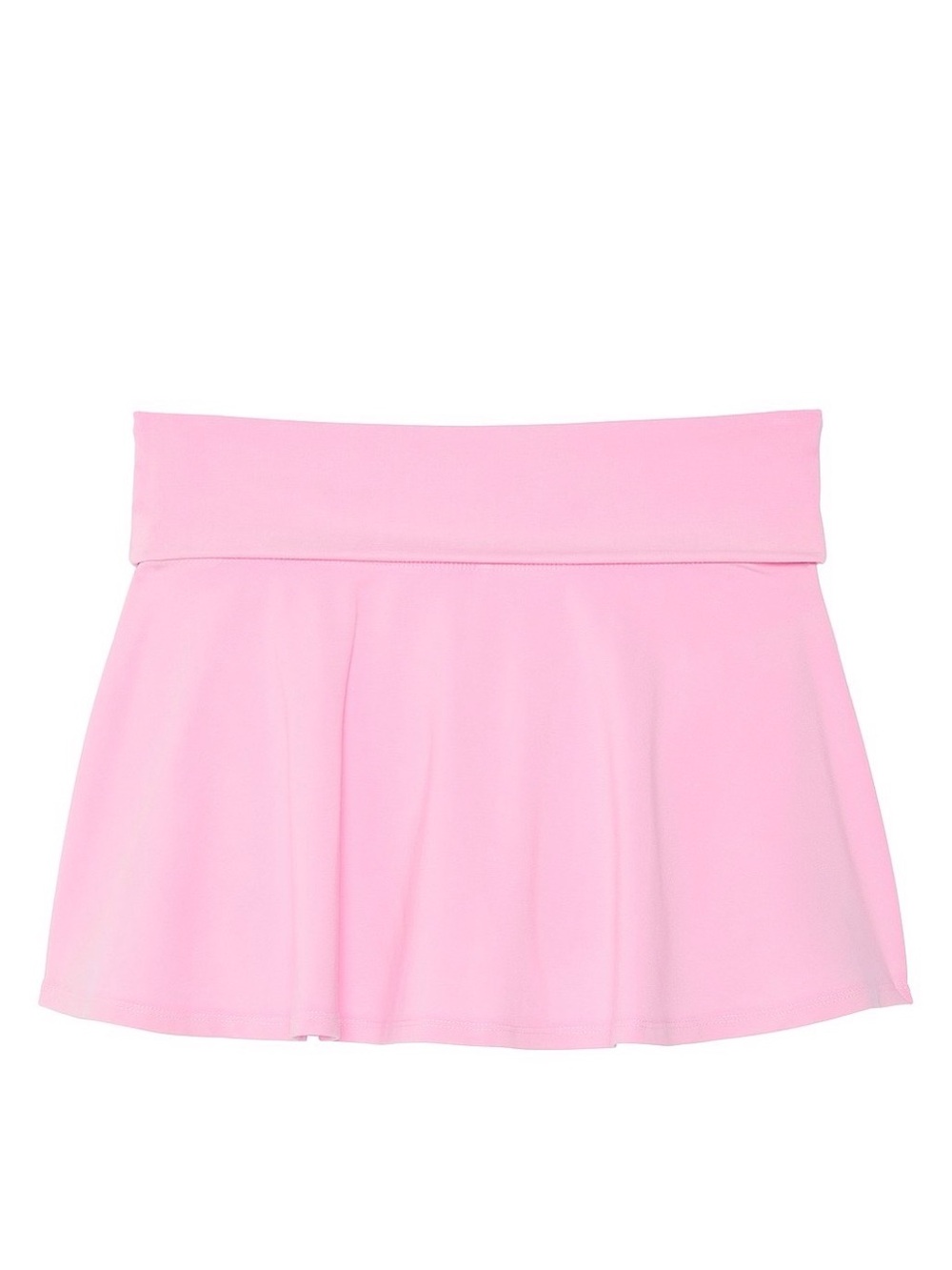 PINK x LoveShackFancy Cotton Foldover Flirty Skirt With Built-In Shorts 🎀✨ NWT! - Picture 2 of 4